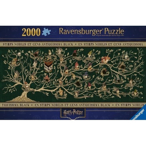 Puzzle 2D: Panorama Harry Potter Rodowód 2000el