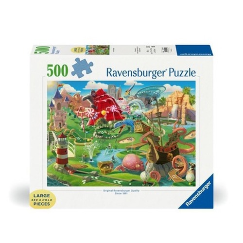 Puzzle 2D: Park rozrywki 500el