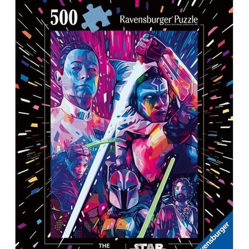 Puzzle 2D: Star Wars Ahsoka 500el