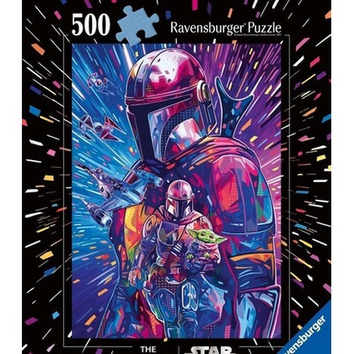 Puzzle 2D: Star Wars The Mandalorian 500el