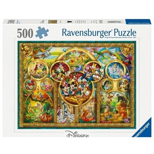 Puzzle 2D: Świat Disneya 500el