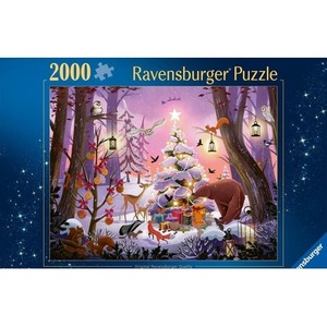 Puzzle 2D: Święta w lesie 2000el
