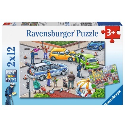 Puzzle 2x12 Blue Lights Go