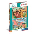 Puzzle 2x20 Super kolor Disney Classics 24837