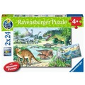 Puzzle 2x24 Dinosaurs