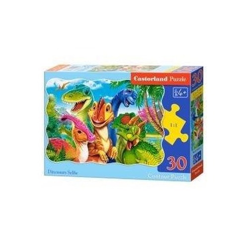 Puzzle 30 Dinosaurs Selfie CASTOR