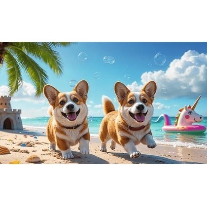Puzzle 30 Dzień z Corgim TREFL