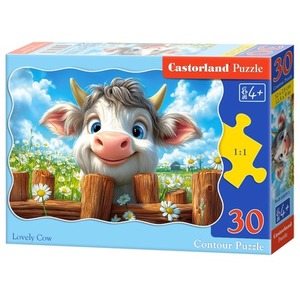 Puzzle 30 Lovely Cow B-03839-1