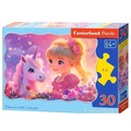 Puzzle 30 Princess with Unicorn