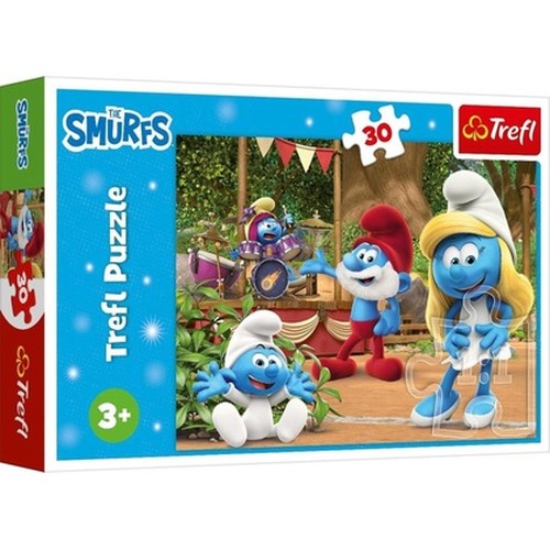 Puzzle 30 Smerfetka i Smerfy 18312