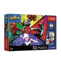 Puzzle 30 Spiderman + plakat TREFL