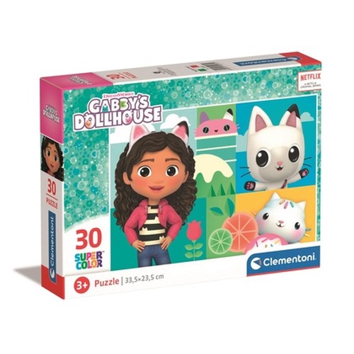 Puzzle 30 super color Gabby\'s dollhouse 20281