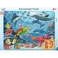 Puzzle 30 Underwater Friends Frame
