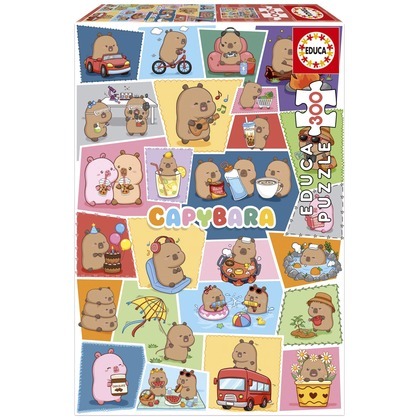 Puzzle 300 el. Kapibary