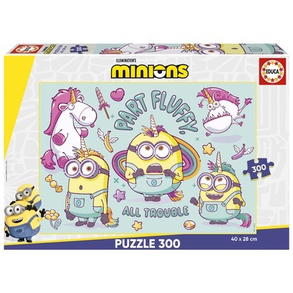 Puzzle 300 el. Minionki