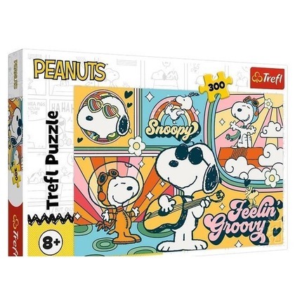 Puzzle 300 Zabawny świat Fistaszków TREFL