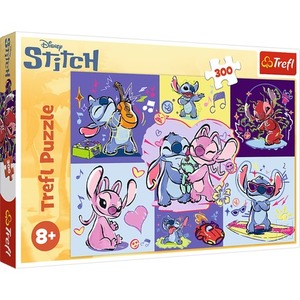 Puzzle 300 Zakręcony Stitch 23033