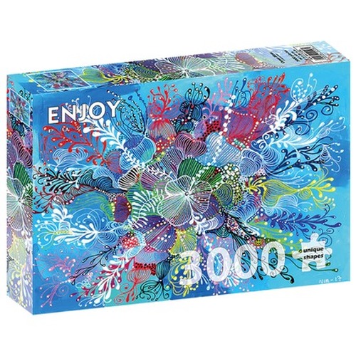 Puzzle 3000 el. Błękit oceanu