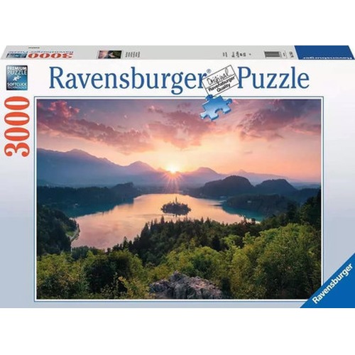 Puzzle 3000 elementów Jezioro Bled Słowenia