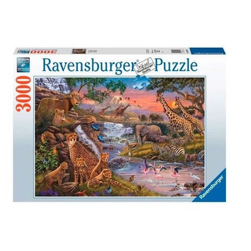 Puzzle 3000 elementów Królestwo zwierząt