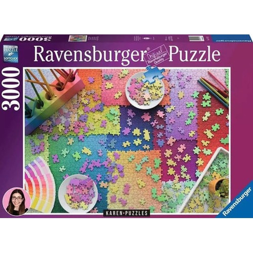 Puzzle 3000 elementów Puzzle na puzzlach