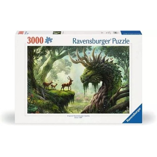 Puzzle 3000 Przebudzenie Leśnego Smoka