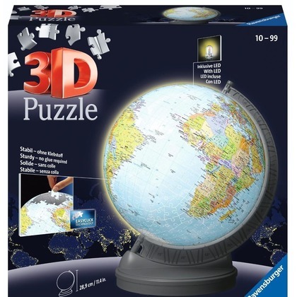 Puzzle 3D Children\'s Globe - Night