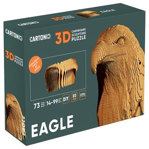 Puzzle 3D Eagle Cartonic