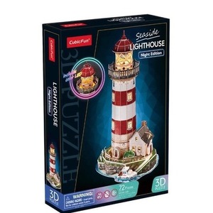 Puzzle 3d Latarnia (wersja nocna)