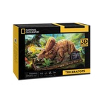 Puzzle 3D National Geographic - Triceratops