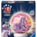 Puzzle 3D NightLight Horses on the Beach