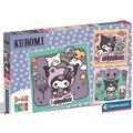 Puzzle 3x48 Kuromi