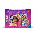 Puzzle 3x49 Disney Princess