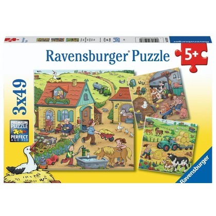 Puzzle 3x49 Farm fun