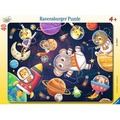 Puzzle 40 Animals in Space Frame