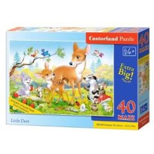 Puzzle 40 maxi - Little Deer CASTOR