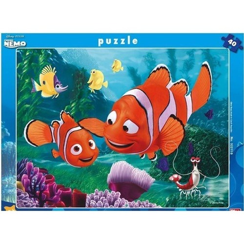 Puzzle 40 ramkowe Nemo
