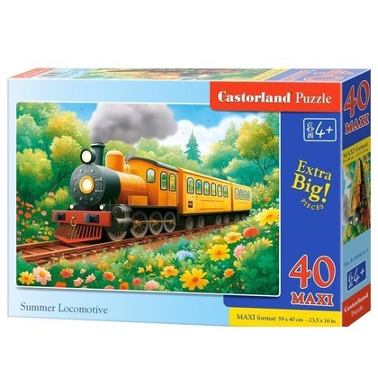 Puzzle 40 Summer Locomotive