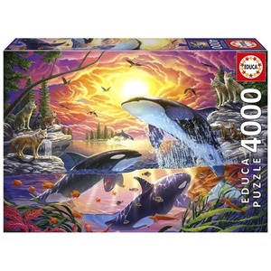 Puzzle 4000 Uwolnić Orkę 113429