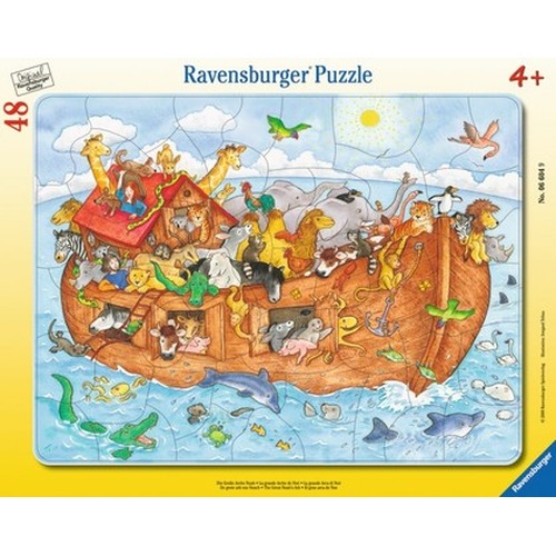 Puzzle 48 elementów - Arka Noego