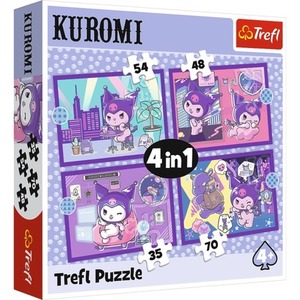 Puzzle 4w1 Dzień Kuromi Hello Kitty 34676