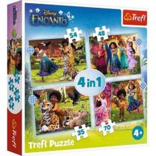 Puzzle 4w1 Nasze magiczne Encanto TREFL