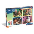 Puzzle 4w1 Super kolor Pixar 21754