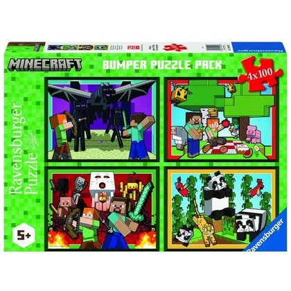 Puzzle 4x100 Minecraft Adventures