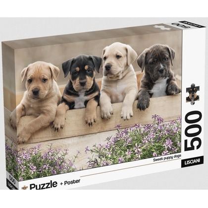 Puzzle 500 Adults Szczeniaki