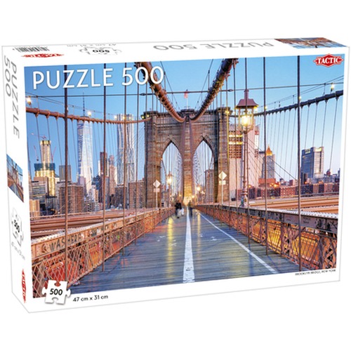Puzzle 500 Around the World Brooklyn Bridge New York