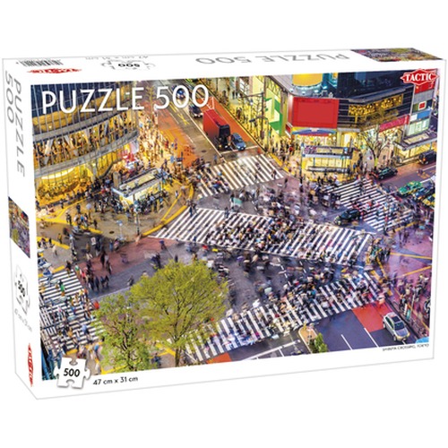 Puzzle 500 Around the World Shibuya Crossing Tokyo