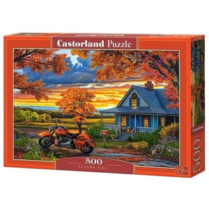 Puzzle 500 Autumn Ride CASTOR