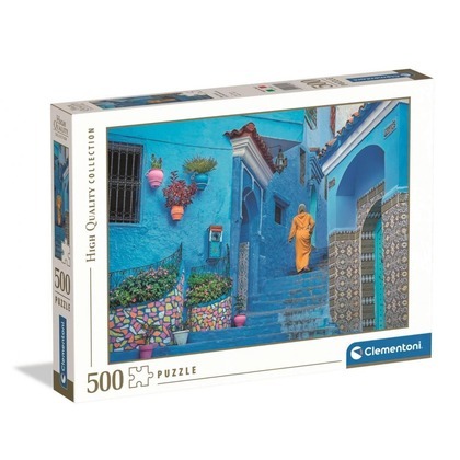 Puzzle 500 Blue Street of Chefchaouen
