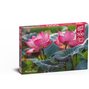 Puzzle 500 CherryPazzi Pink Lotus Flowers 20012